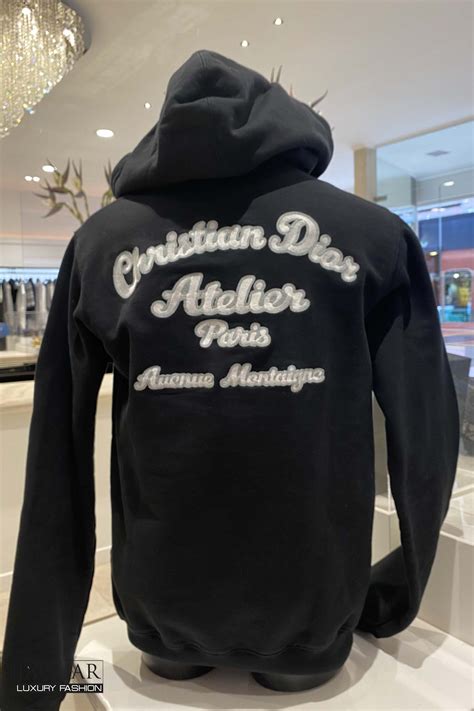 cheap dior hoodie|christian dior atelier hoodie.